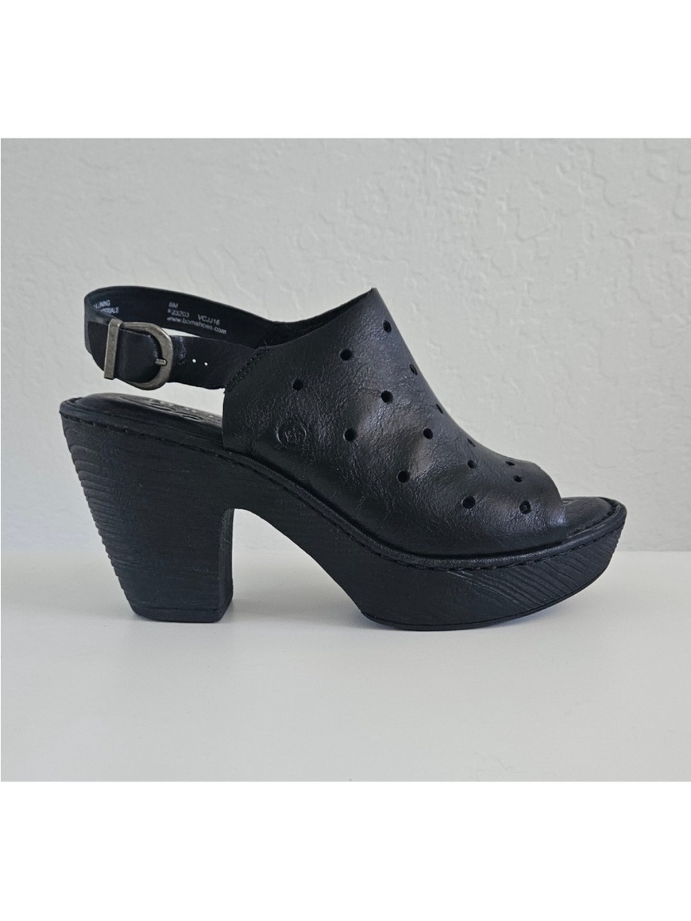 Born platform slingback sandal